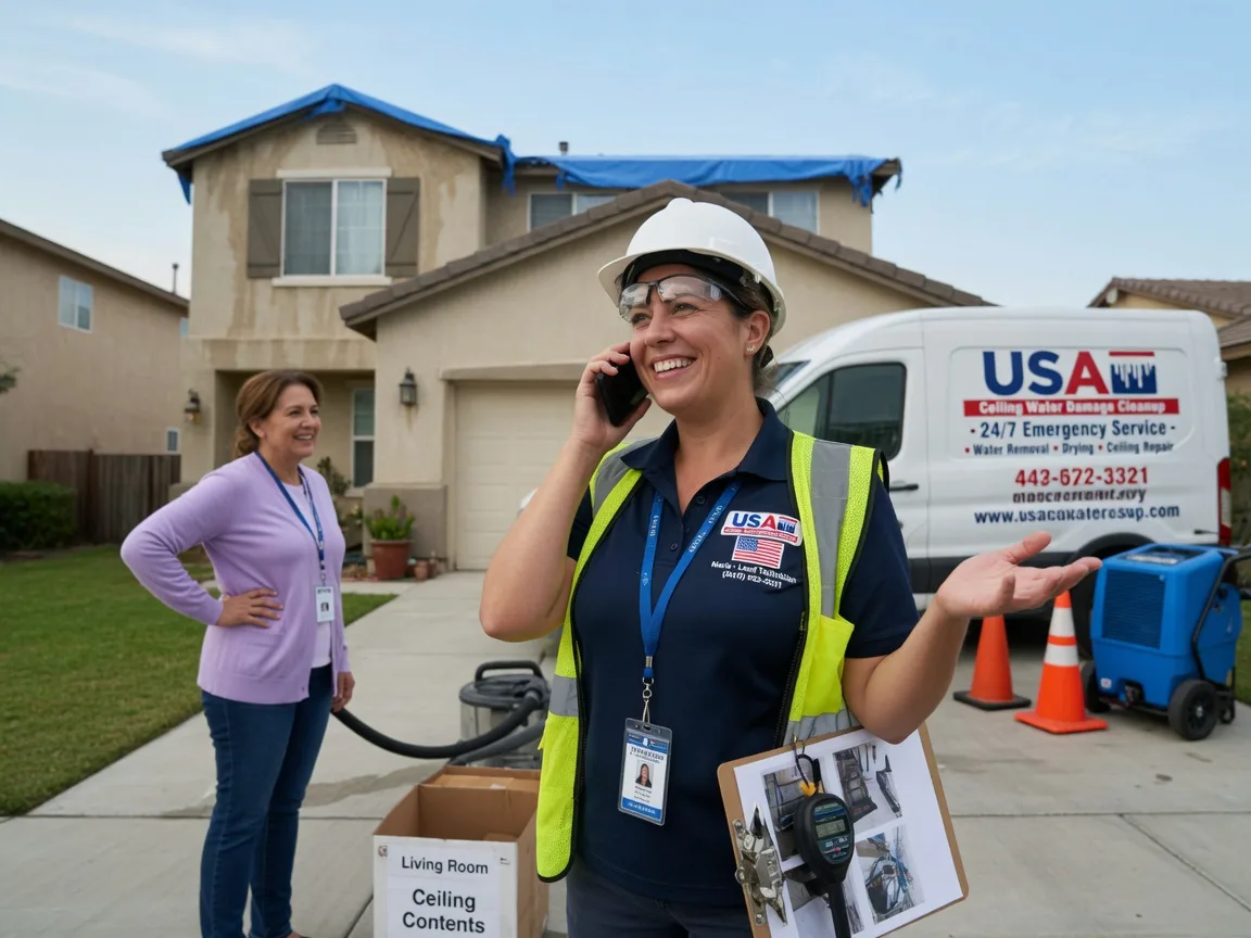 Ceiling Water Damage Restoration Collins, MO FAQs